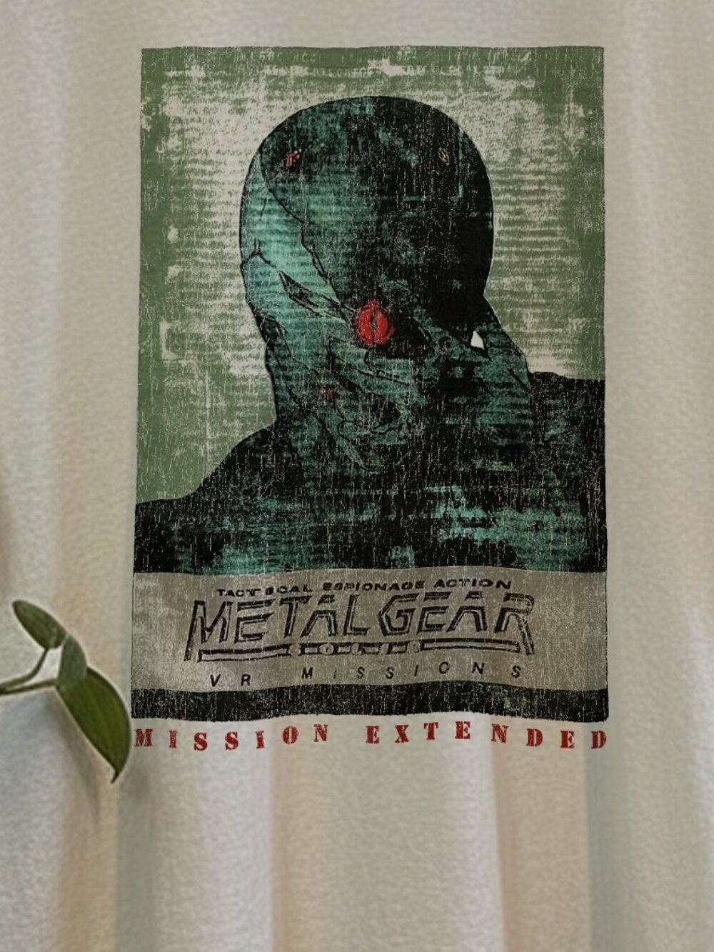 90s Metal Gear Solid White Tee - Picture 2 of 5